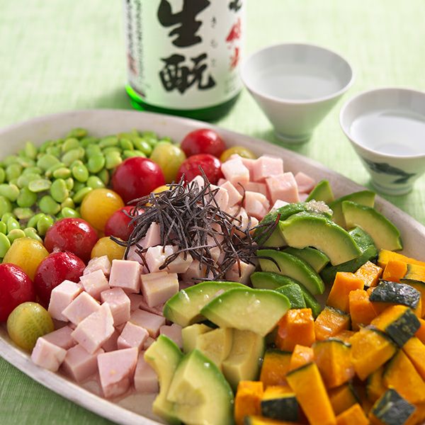 サラダに