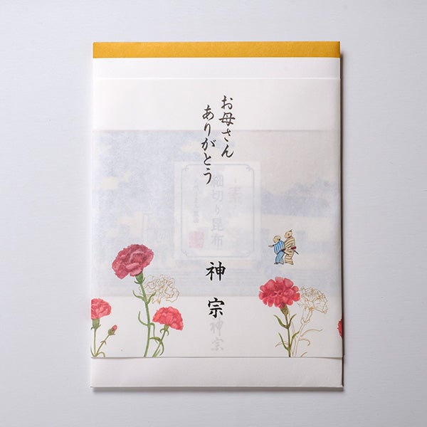 母の日掛け紙イメージ　※名入れ可