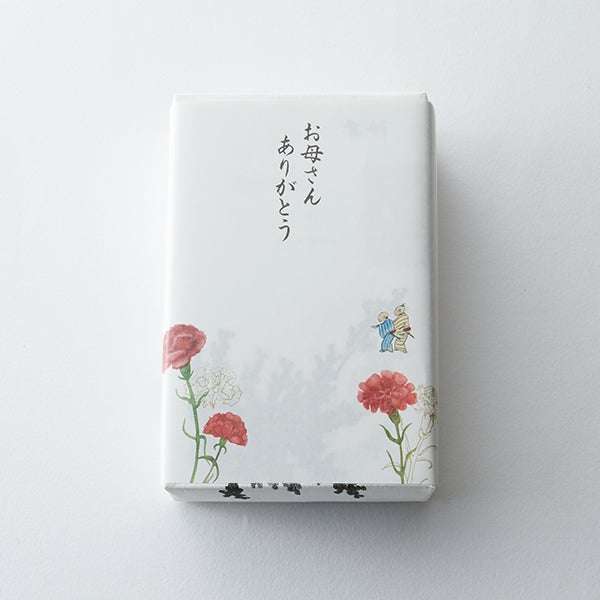 １個包み・2個包み・3個包み　母の日掛け紙 イメージ　（画像は1個包み）