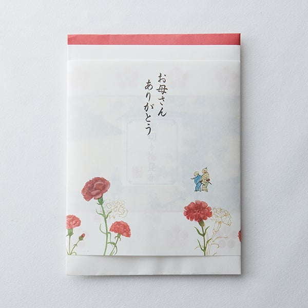 母の日掛け紙イメージ　※名入れ可