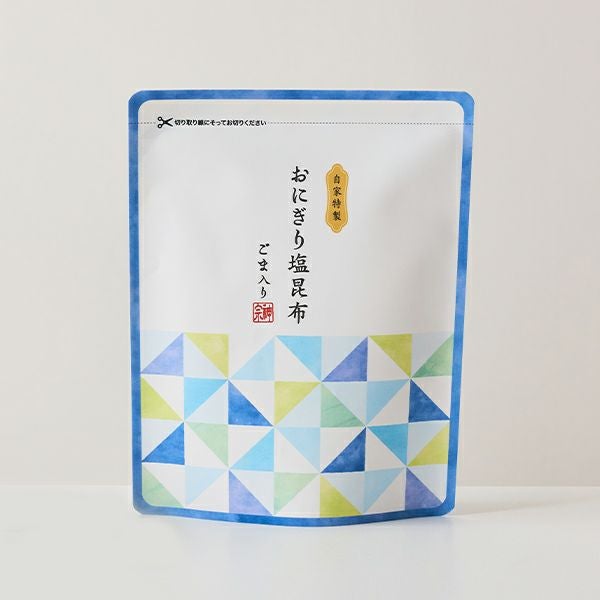 おにぎり塩昆布 ごま入り　パッケージ