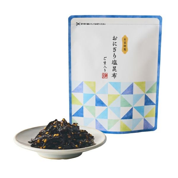 おにぎり塩昆布ごま入り