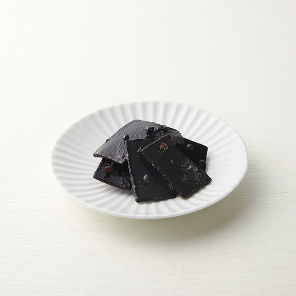 天然真昆布 塩昆布 山椒入り（盛り付け例）